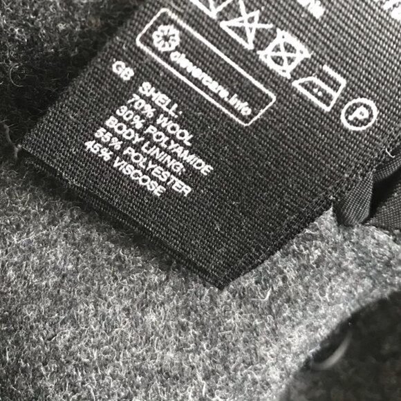 & Other Stories Double Breasted Wool Blend Coat - Picture 7 of 7